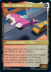 Arcee, Sharpshooter // Arcee, Acrobatic Coupe [Universes Beyond: Transformers] | Galaxy Games LLC