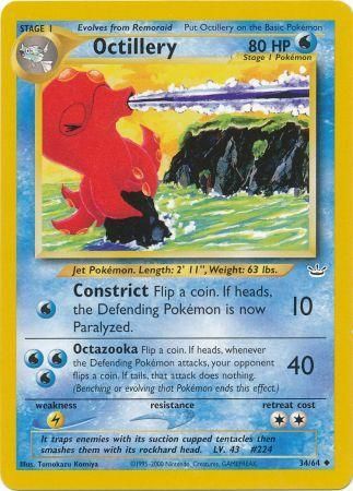 Octillery (34/64) [Neo Revelation Unlimited] | Galaxy Games LLC