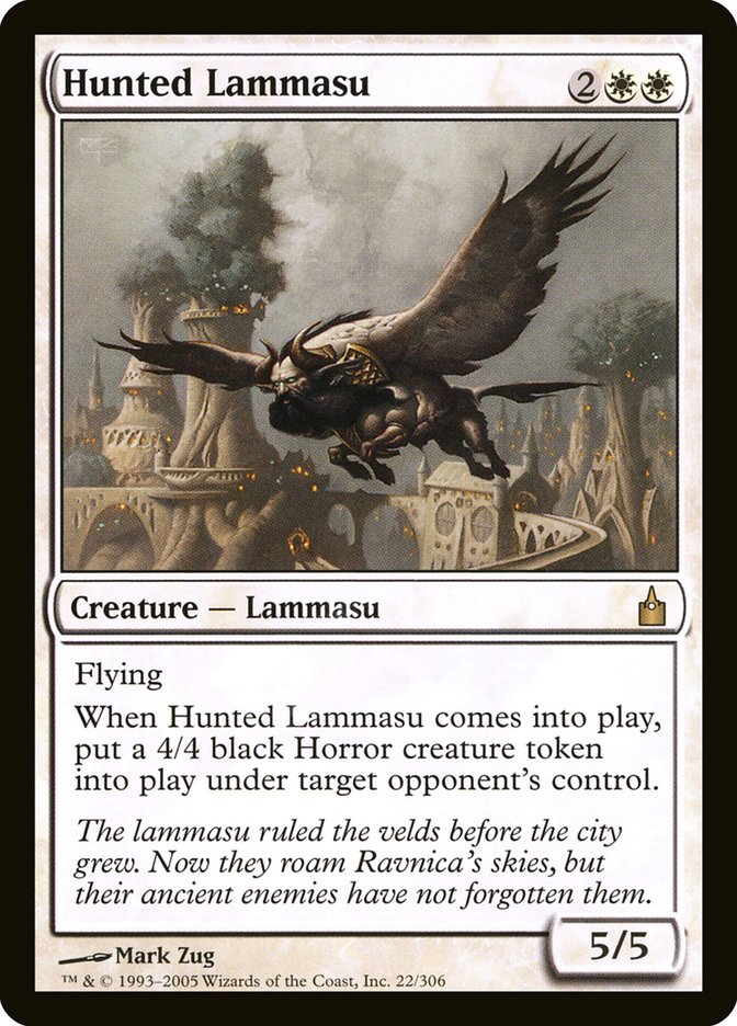 Hunted Lammasu [Ravnica: City of Guilds] | Galaxy Games LLC