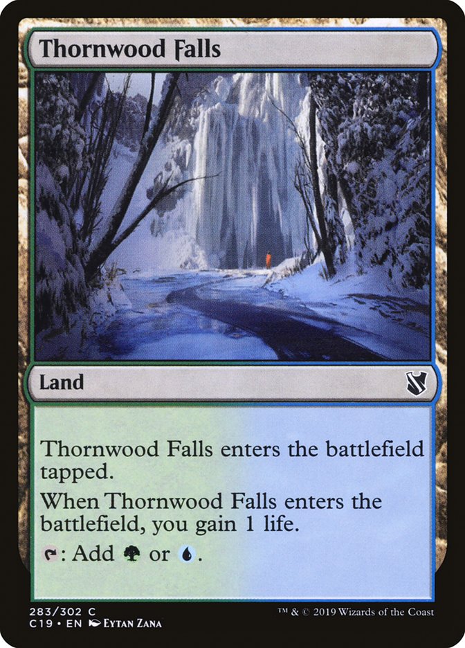 Thornwood Falls [Commander 2019] | Galaxy Games LLC