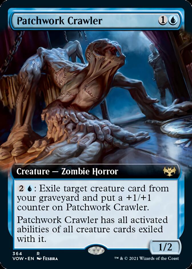 Patchwork Crawler (Extended Art) [Innistrad: Crimson Vow] | Galaxy Games LLC