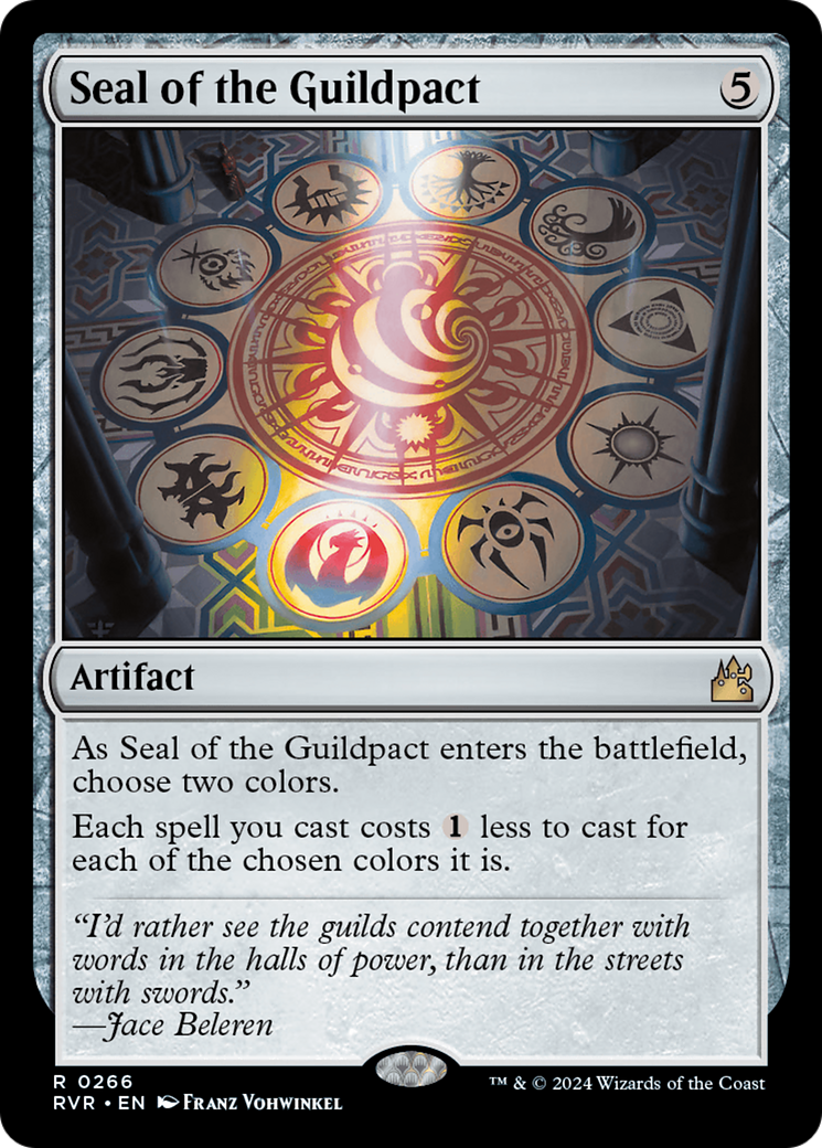 Seal of the Guildpact [Ravnica Remastered] | Galaxy Games LLC