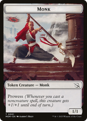 Monk // Phyrexian Saproling Double-Sided Token [March of the Machine Tokens] | Galaxy Games LLC