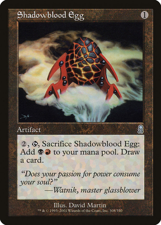 Shadowblood Egg [Odyssey] | Galaxy Games LLC