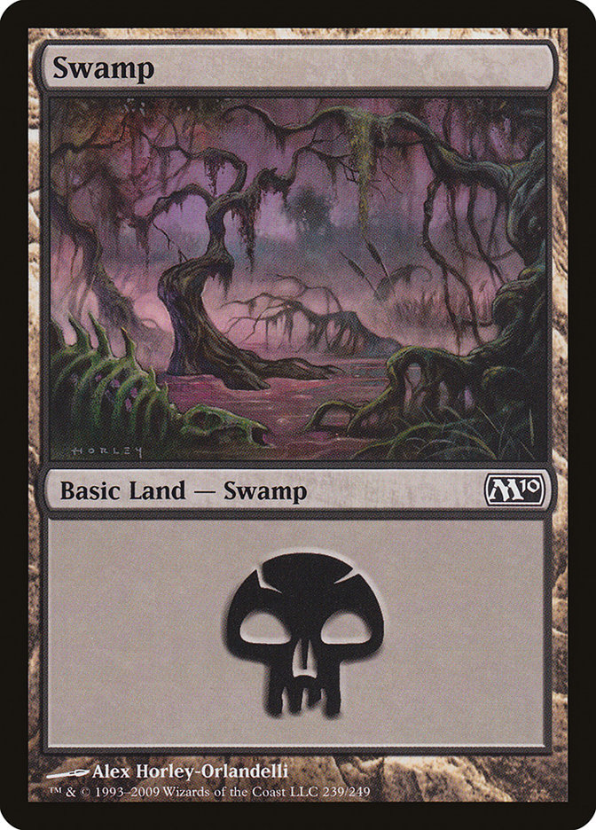 Swamp (239) [Magic 2010] | Galaxy Games LLC