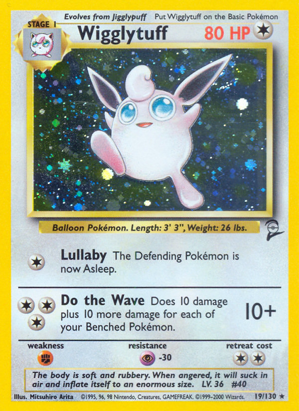 Wigglytuff (19/130) [Base Set 2] | Galaxy Games LLC