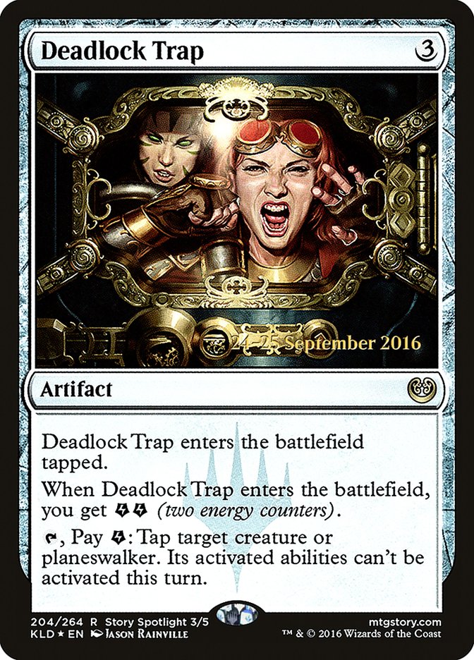 Deadlock Trap [Kaladesh Prerelease Promos] | Galaxy Games LLC