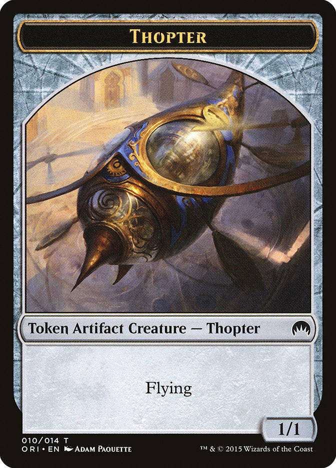 Thopter Token (010/014) [Magic Origins Tokens] | Galaxy Games LLC