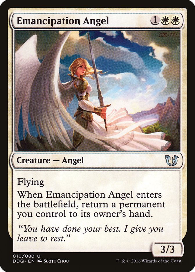 Emancipation Angel [Duel Decks: Blessed vs. Cursed] | Galaxy Games LLC