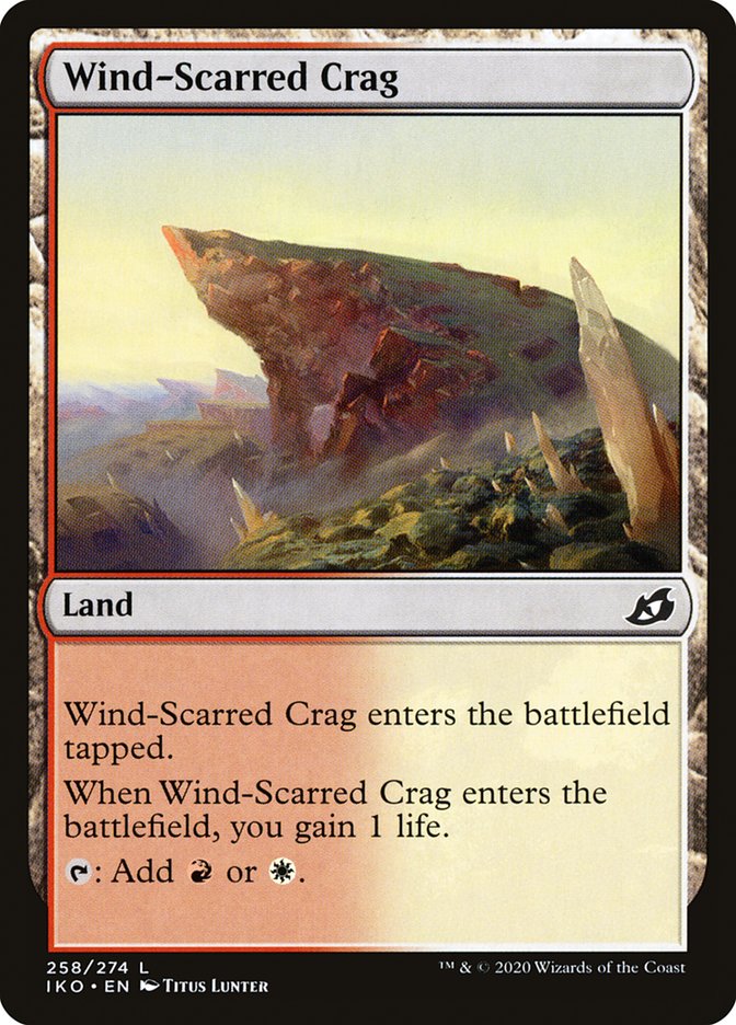 Wind-Scarred Crag [Ikoria: Lair of Behemoths] | Galaxy Games LLC