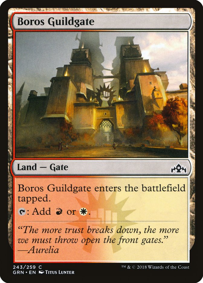 Boros Guildgate (243/259) [Guilds of Ravnica] | Galaxy Games LLC