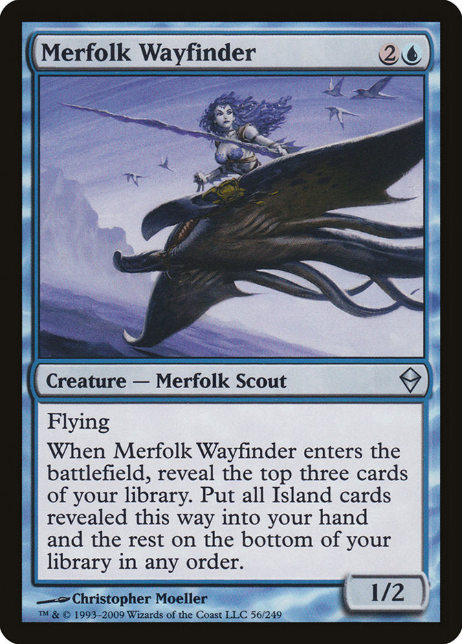 Merfolk Wayfinder [Zendikar] | Galaxy Games LLC