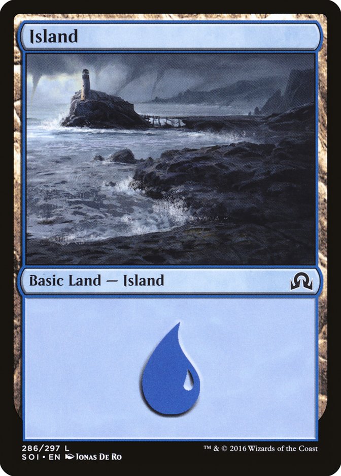 Island (286) [Shadows over Innistrad] | Galaxy Games LLC