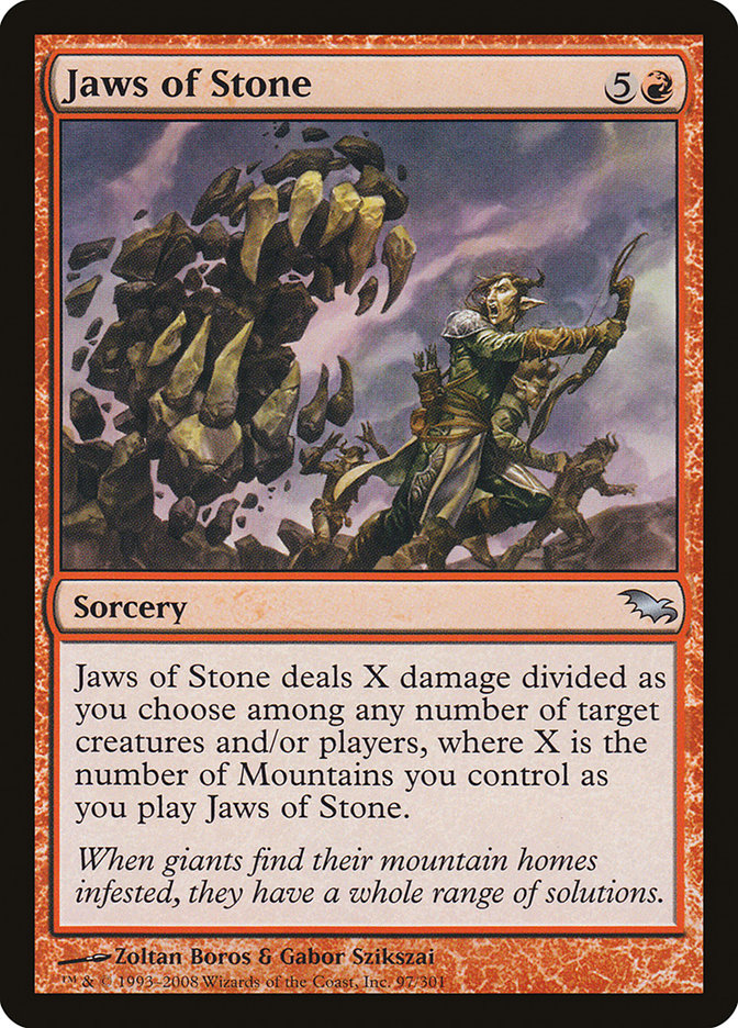 Jaws of Stone [Shadowmoor] | Galaxy Games LLC