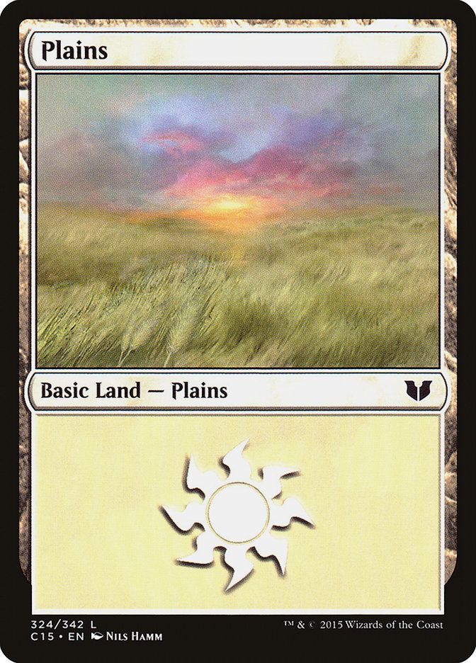 Plains (324) [Commander 2015] | Galaxy Games LLC