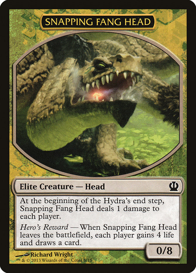 Snapping Fang Head [Theros Face the Hydra] | Galaxy Games LLC