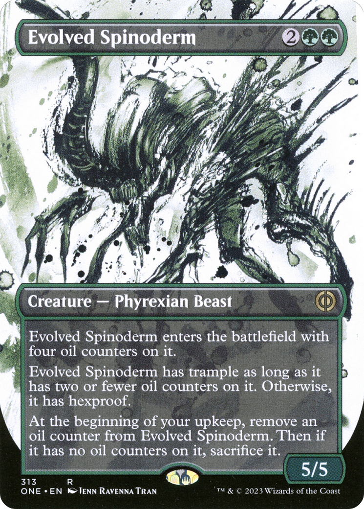 Evolved Spinoderm (Borderless Ichor) [Phyrexia: All Will Be One] | Galaxy Games LLC