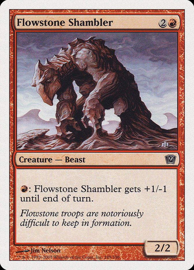 Flowstone Shambler [Ninth Edition] | Galaxy Games LLC