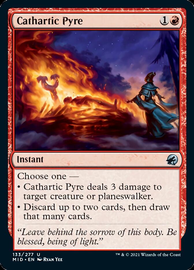 Cathartic Pyre [Innistrad: Midnight Hunt] | Galaxy Games LLC