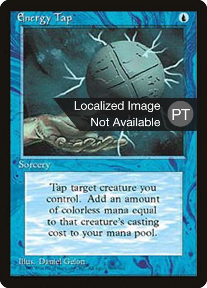 Energy Tap [Fourth Edition (Foreign Black Border)] | Galaxy Games LLC