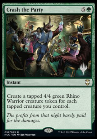 Crash the Party (Promo Pack) [Streets of New Capenna Commander Promos] | Galaxy Games LLC