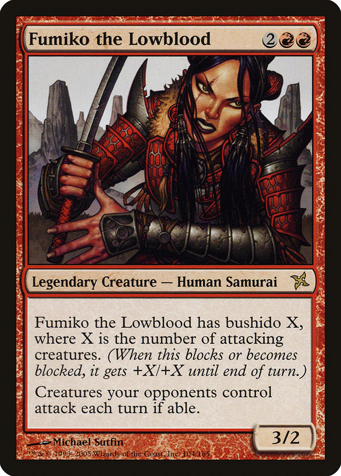 Fumiko the Lowblood [Betrayers of Kamigawa] | Galaxy Games LLC