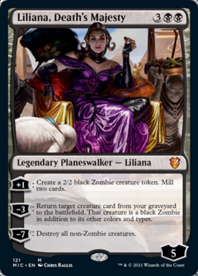 Liliana, Death's Majesty [Innistrad: Midnight Hunt Commander] | Galaxy Games LLC