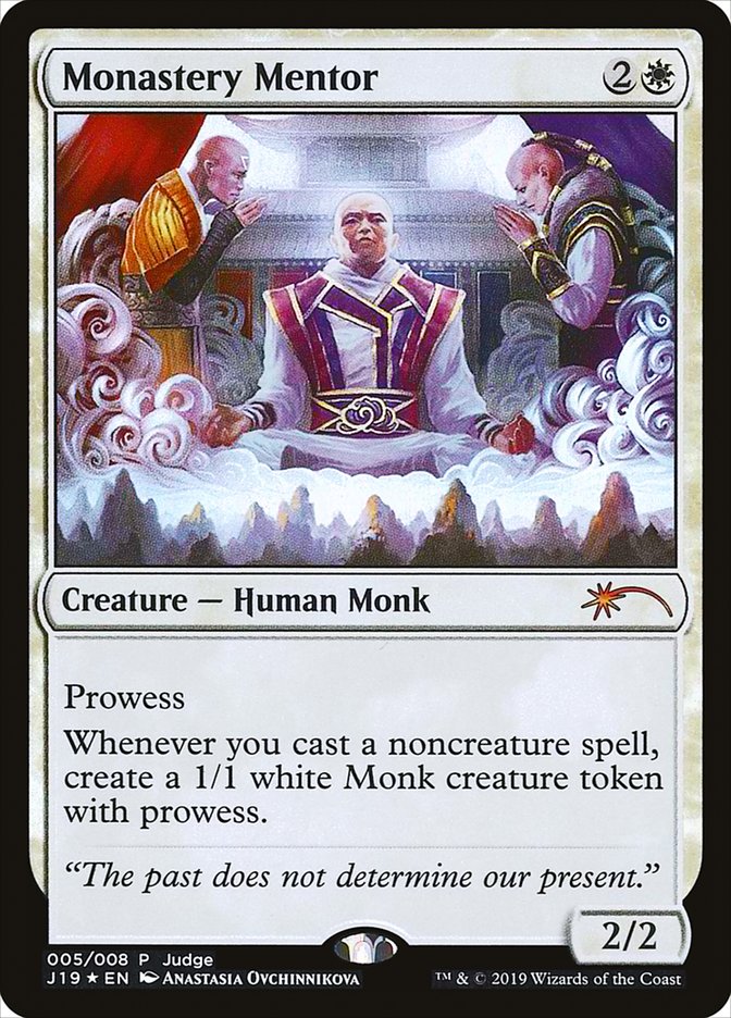 Monastery Mentor [Judge Gift Cards 2019] | Galaxy Games LLC