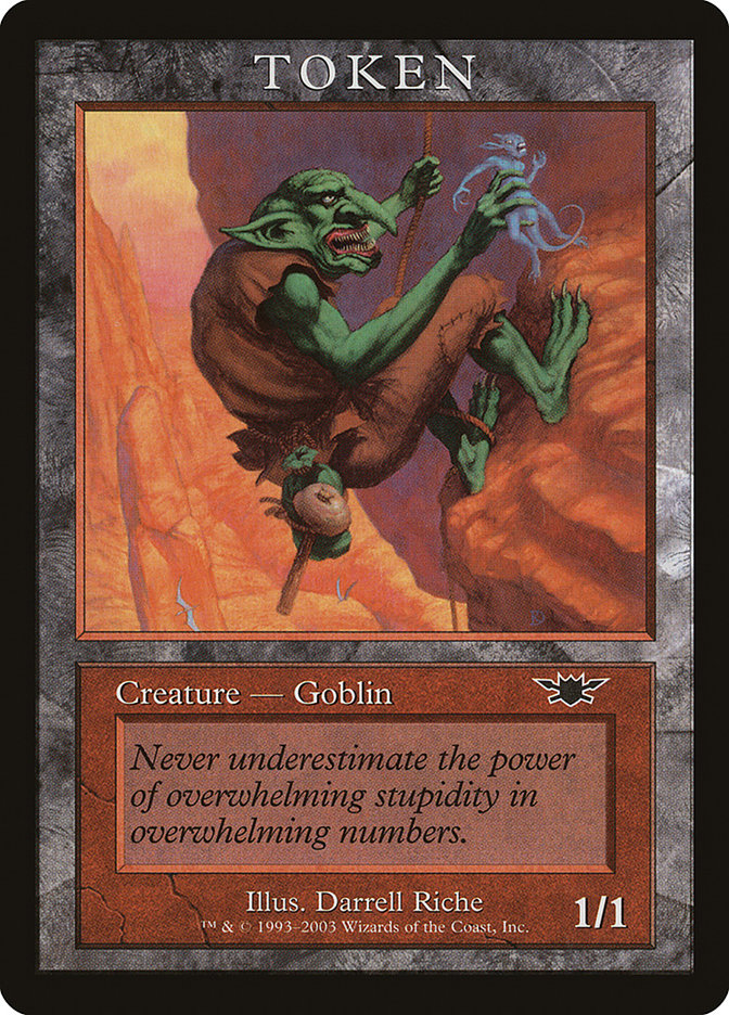 Goblin Token [Magic Player Rewards 2003] | Galaxy Games LLC