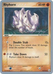 Rhyhorn (70/101) (King of the West - Michael Gonzalez) [World Championships 2005] | Galaxy Games LLC