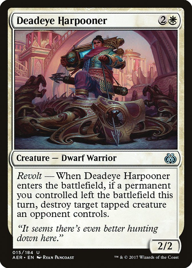 Deadeye Harpooner [Aether Revolt] | Galaxy Games LLC