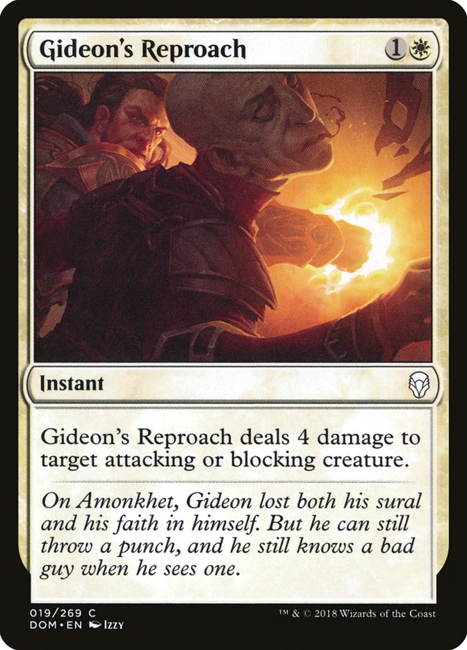 Gideon's Reproach [Dominaria] | Galaxy Games LLC