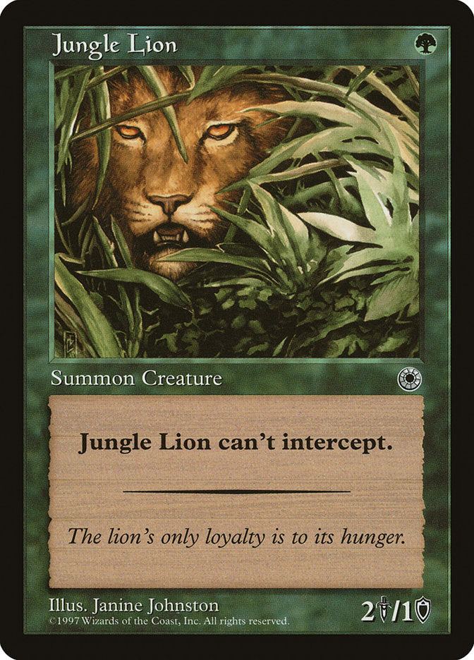 Jungle Lion [Portal] | Galaxy Games LLC