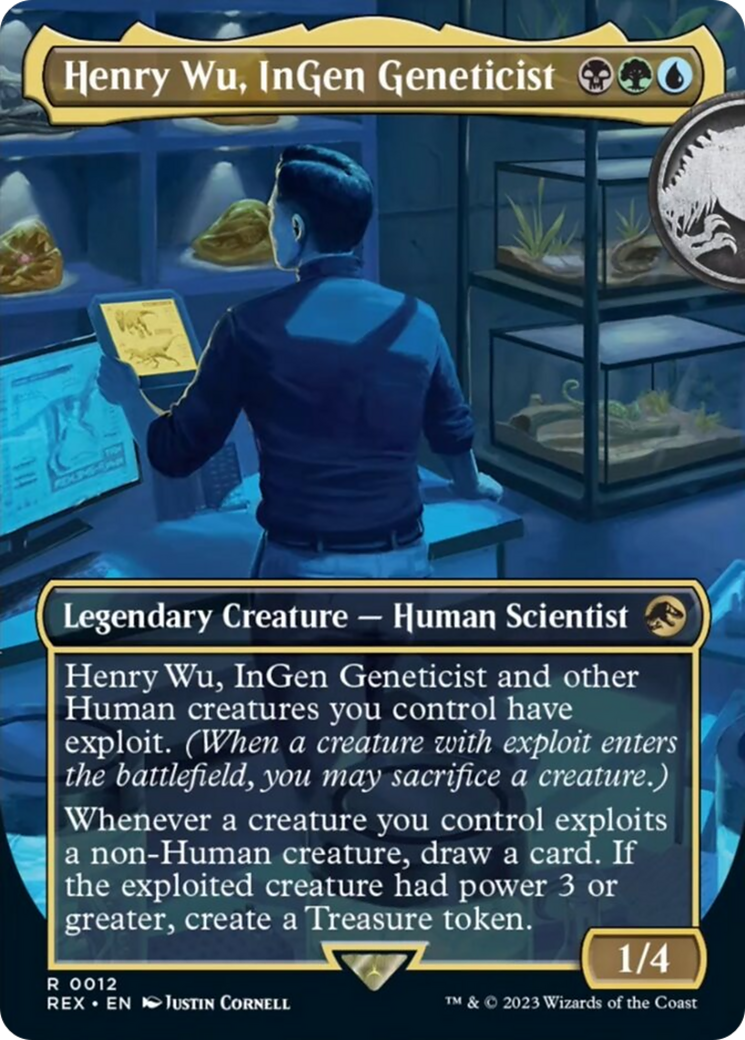 Henry Wu, InGen Geneticist (Borderless) [Jurassic World Collection] | Galaxy Games LLC