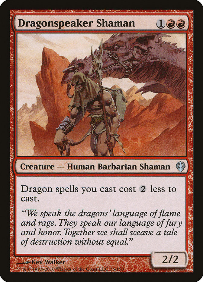 Dragonspeaker Shaman [Archenemy] | Galaxy Games LLC