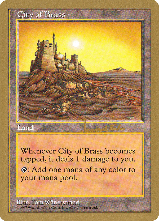 City of Brass (Janosch Kuhn) [World Championship Decks 1997] | Galaxy Games LLC
