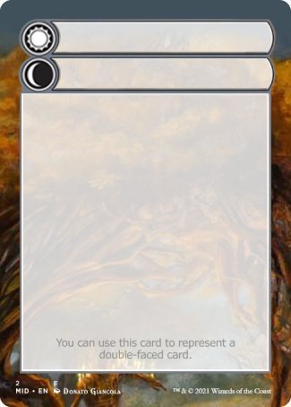 Helper Card (2/9) [Innistrad: Midnight Hunt Tokens] | Galaxy Games LLC