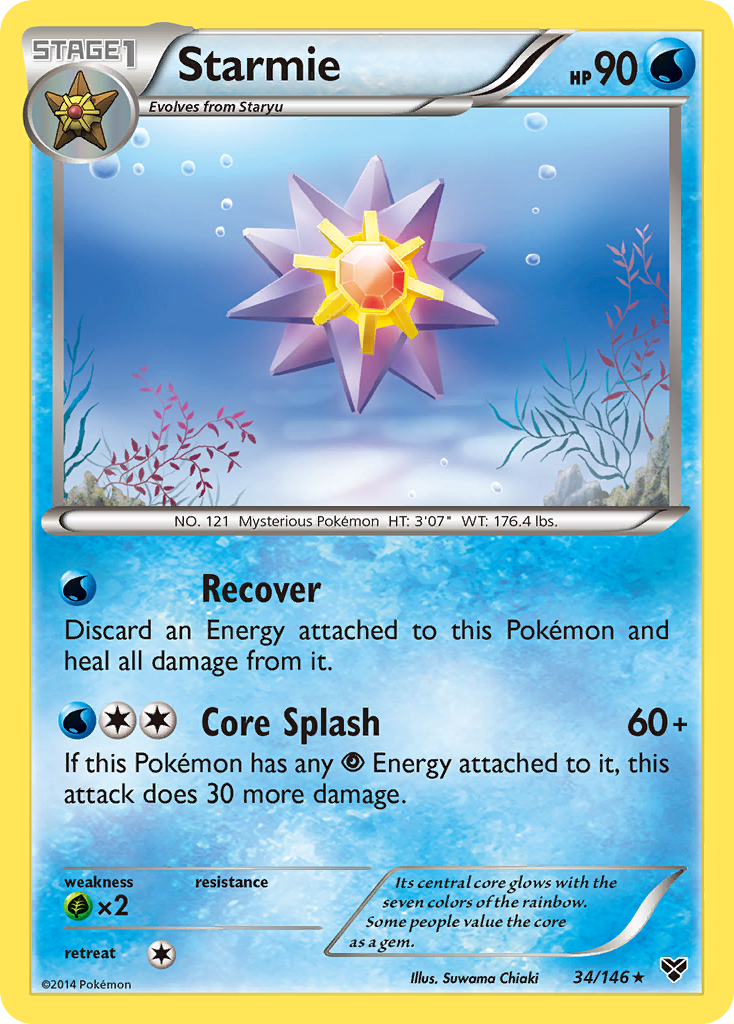 Starmie (34/146) [XY: Base Set] | Galaxy Games LLC