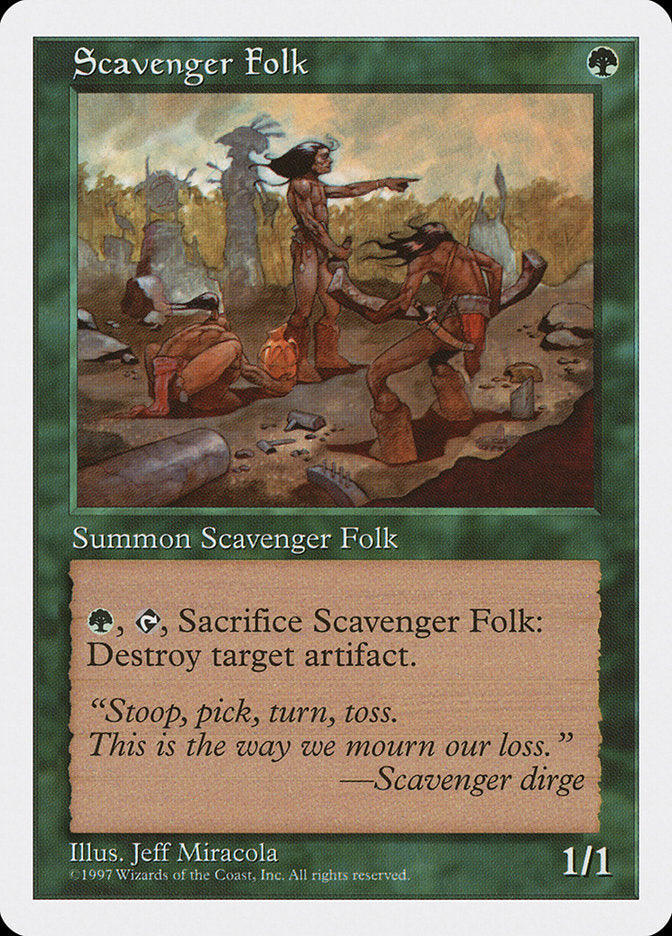Scavenger Folk [Fifth Edition] | Galaxy Games LLC