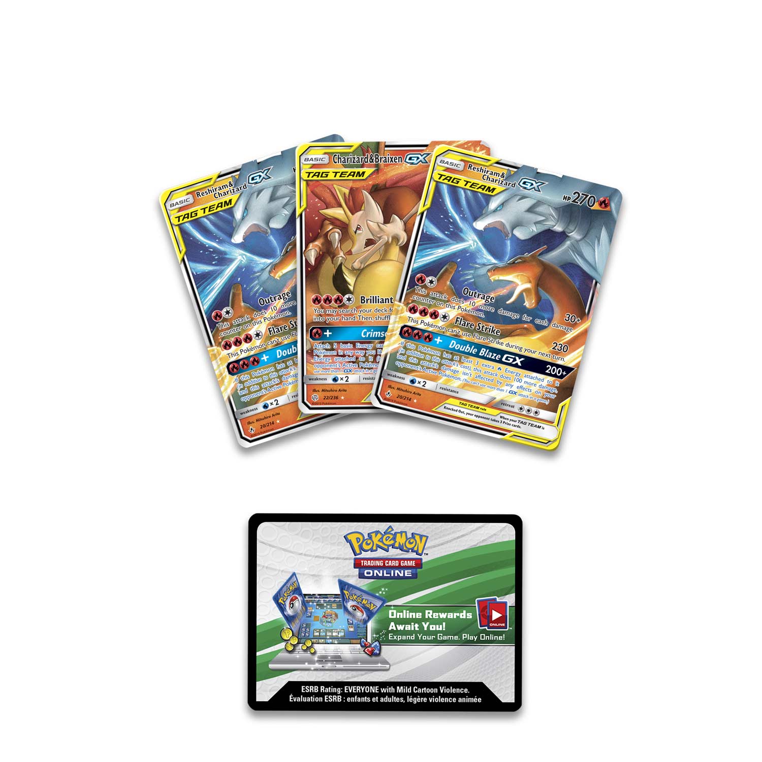 Sword & Shield - League Battle Deck (Reshiram & Charizard GX) | Galaxy Games LLC