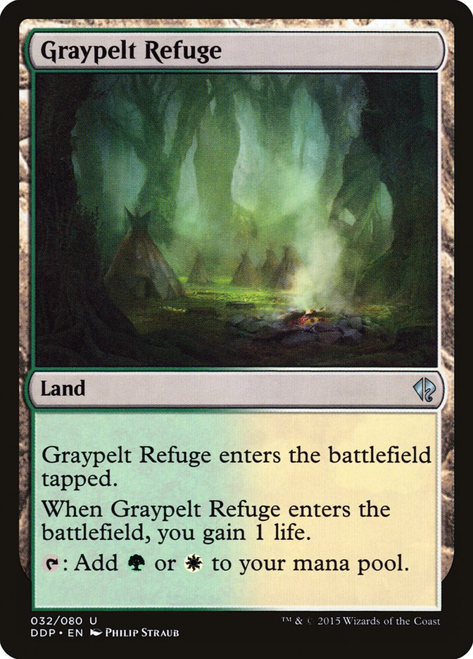 Graypelt Refuge [Duel Decks: Zendikar vs. Eldrazi] | Galaxy Games LLC