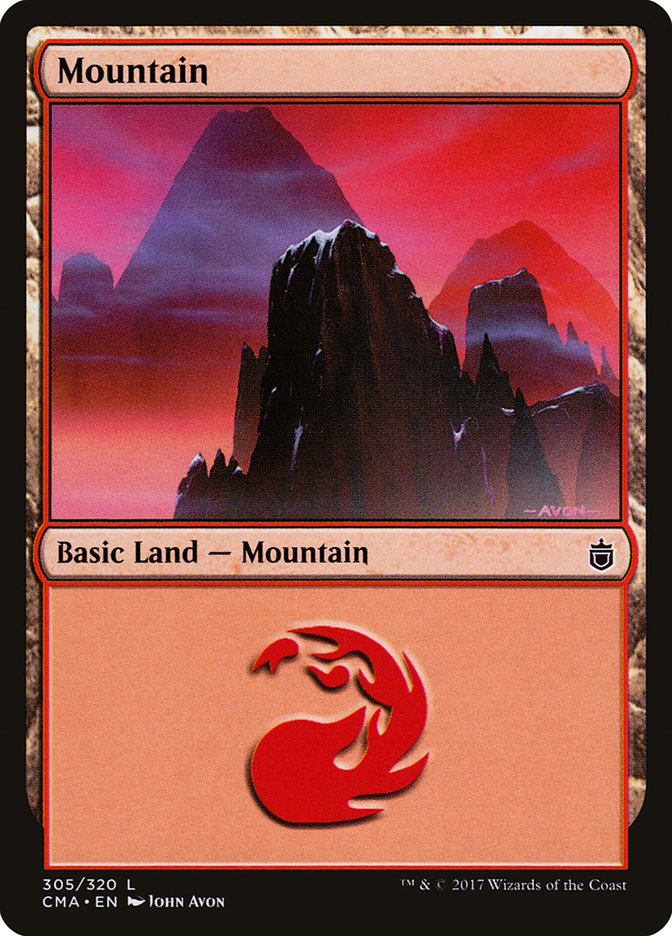 Mountain (305) [Commander Anthology] | Galaxy Games LLC