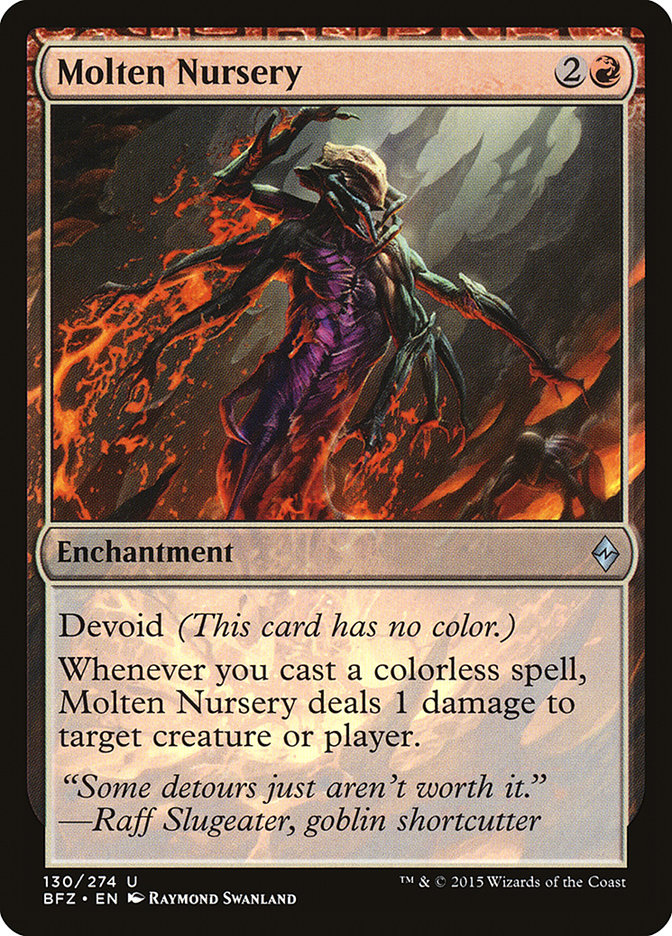 Molten Nursery [Battle for Zendikar] | Galaxy Games LLC