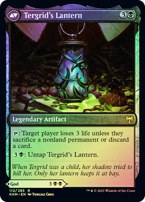 Tergrid, God of Fright // Tergrid's Lantern [Kaldheim Prerelease Promos] | Galaxy Games LLC