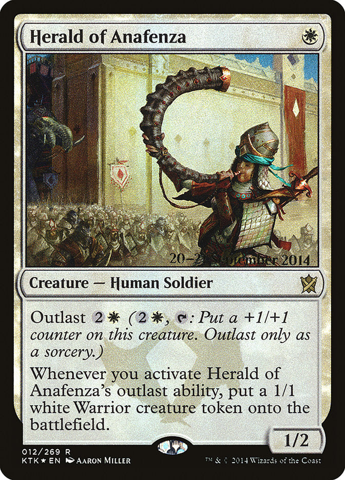 Herald of Anafenza [Khans of Tarkir Prerelease Promos] | Galaxy Games LLC