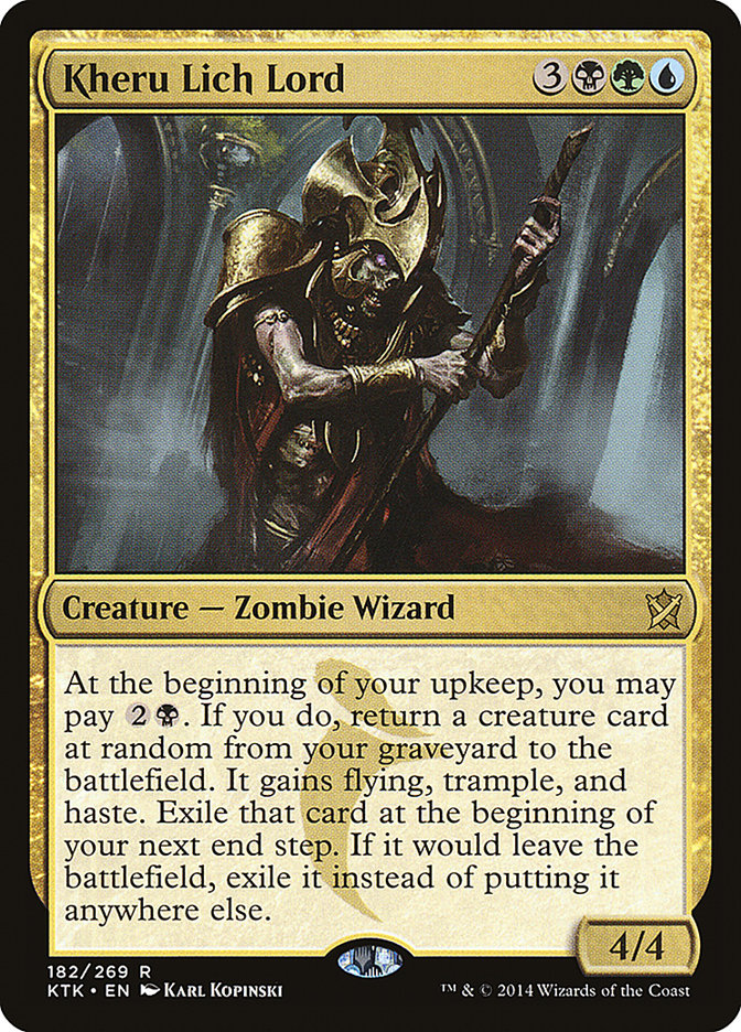 Kheru Lich Lord [Khans of Tarkir] | Galaxy Games LLC