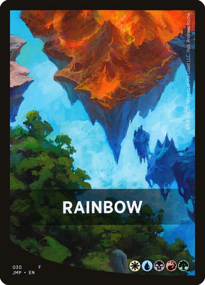 Rainbow Theme Card [Jumpstart Front Cards] | Galaxy Games LLC