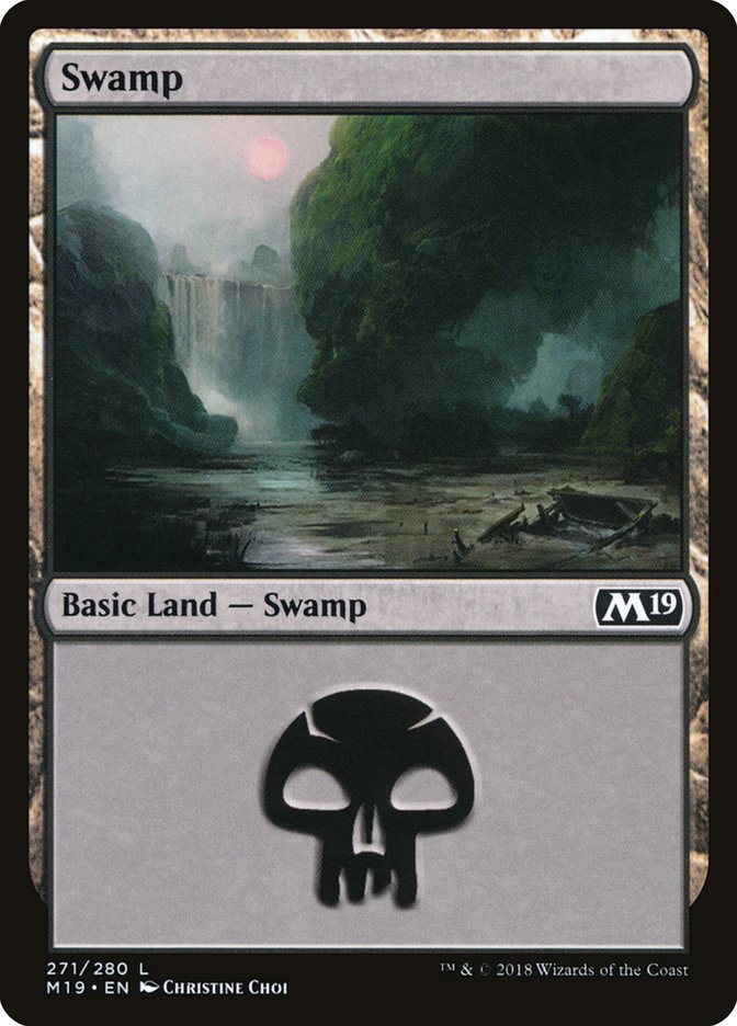 Swamp (271) [Core Set 2019] | Galaxy Games LLC