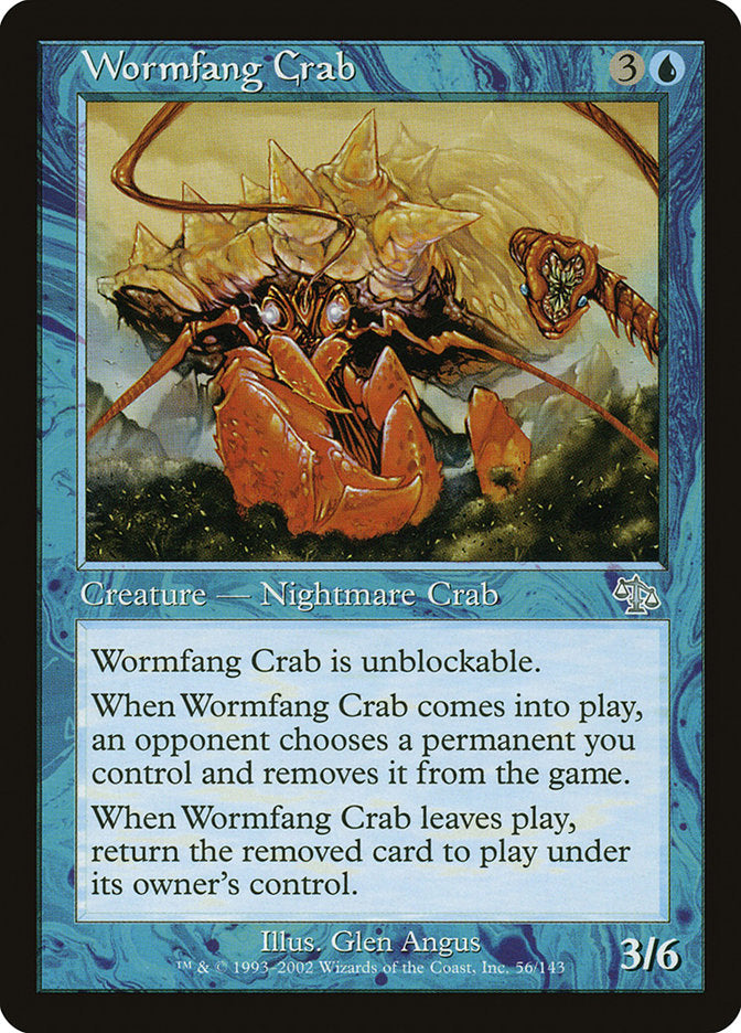 Wormfang Crab [Judgment] | Galaxy Games LLC