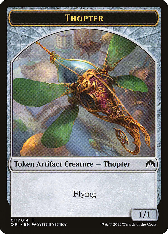 Thopter Token (011/014) [Magic Origins Tokens] | Galaxy Games LLC